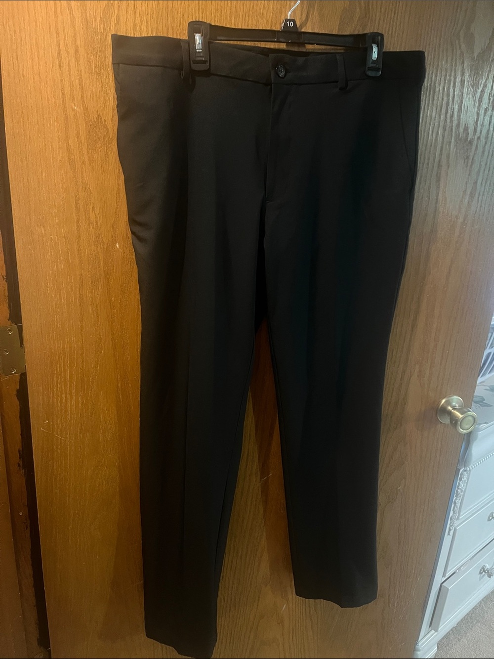 Van Heusen Black Slim Dress Pants